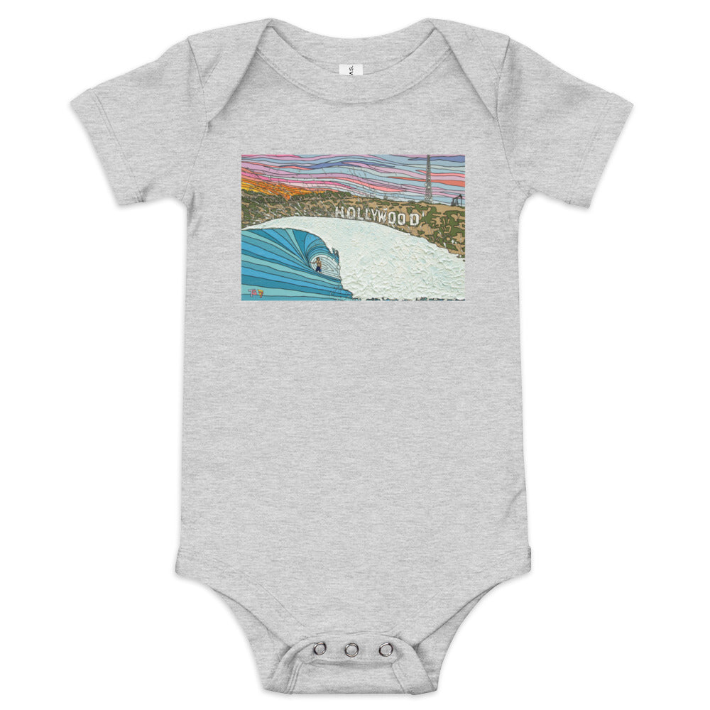 Hollywood Surf - Baby short sleeve one piece
