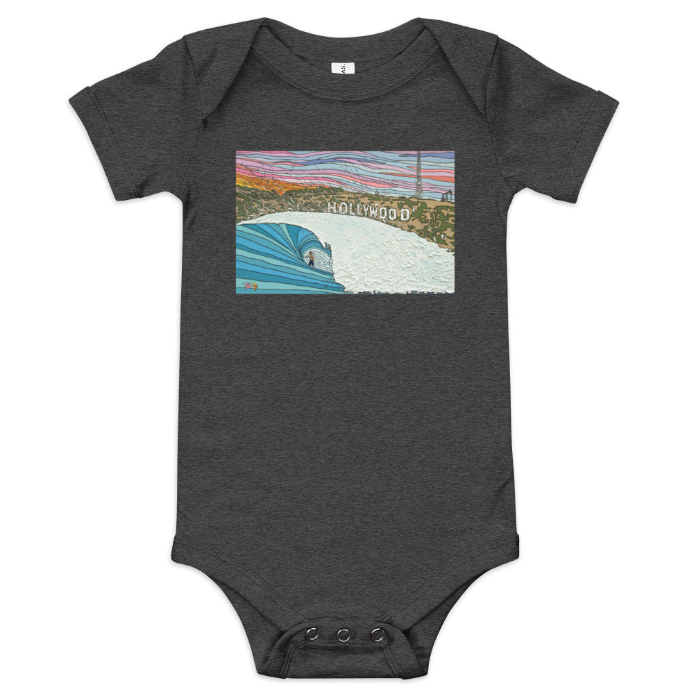Hollywood Surf - Baby short sleeve one piece