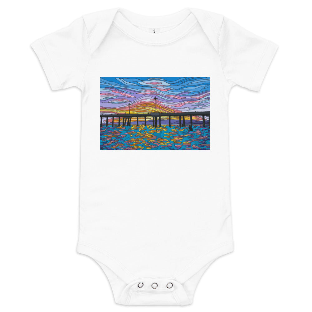 Waiting For a Set - Baby short sleeve one piece