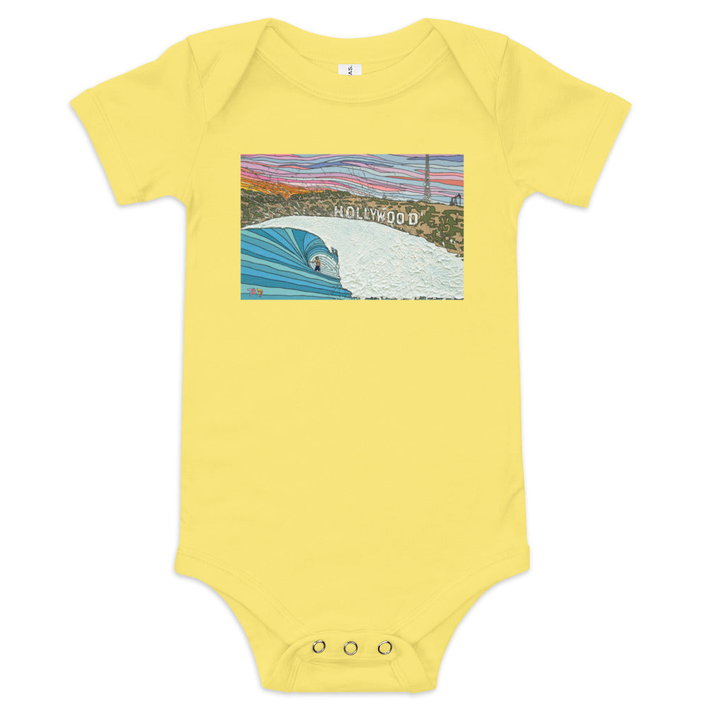 Hollywood Surf - Baby short sleeve one piece