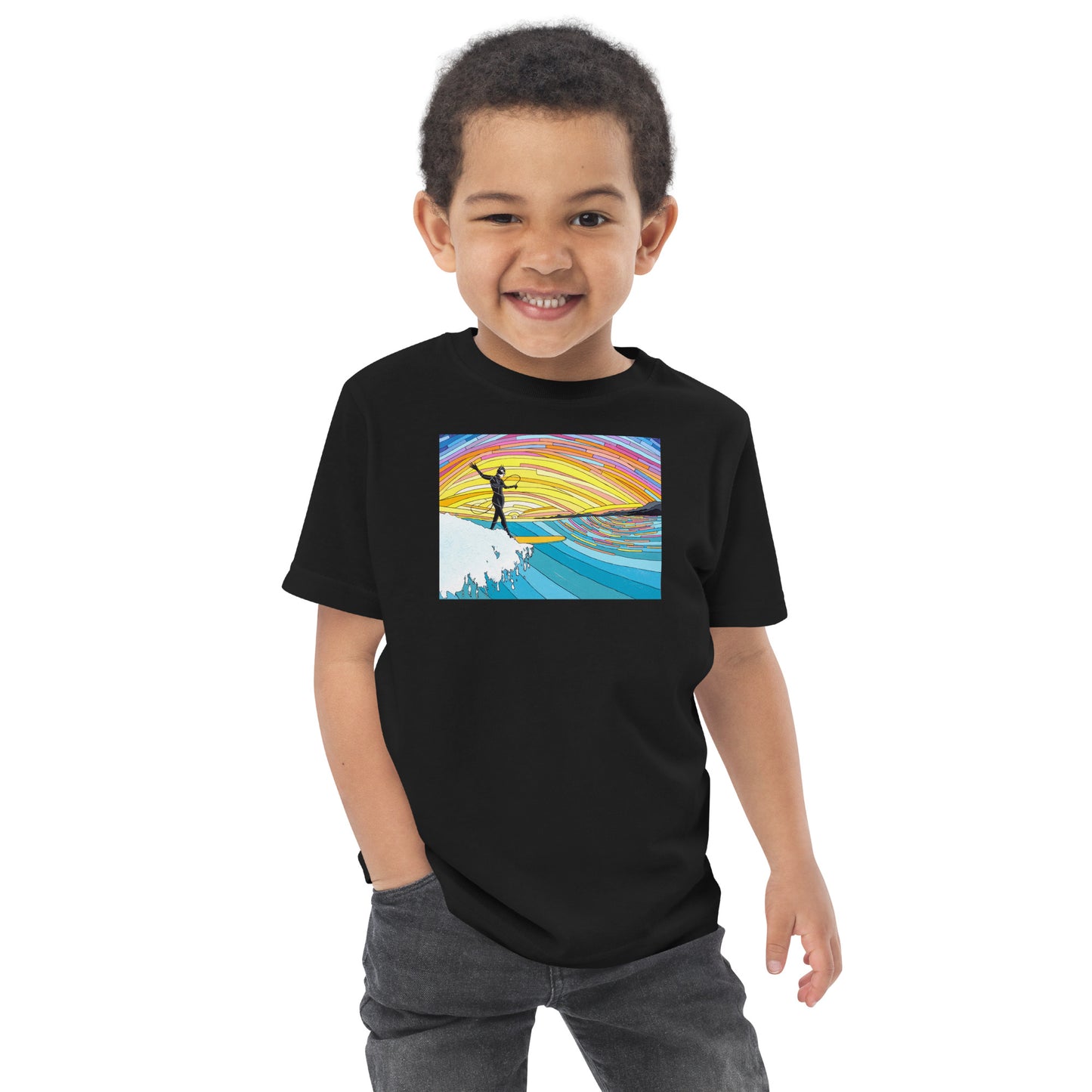 Meowie Wowie Toddler jersey t-shirt