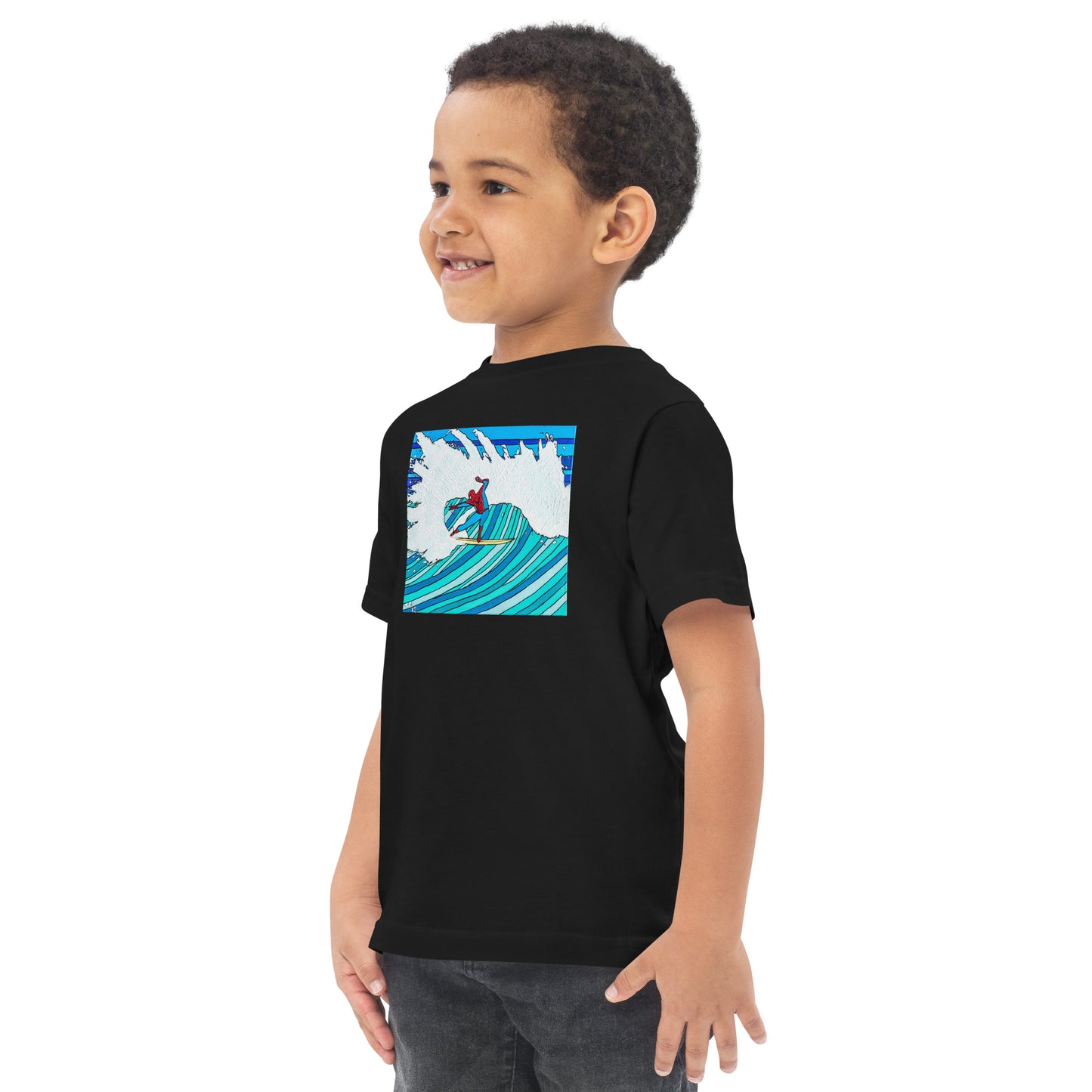 Spidey Style - Toddler jersey t-shirt
