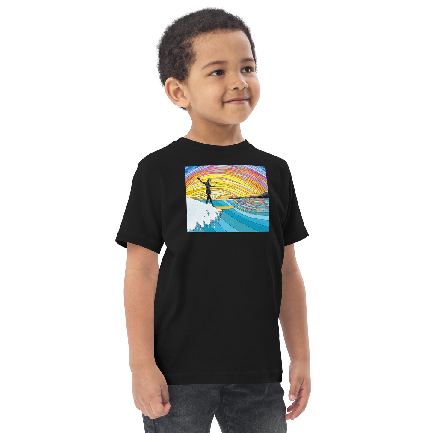 Meowie Wowie Toddler jersey t-shirt