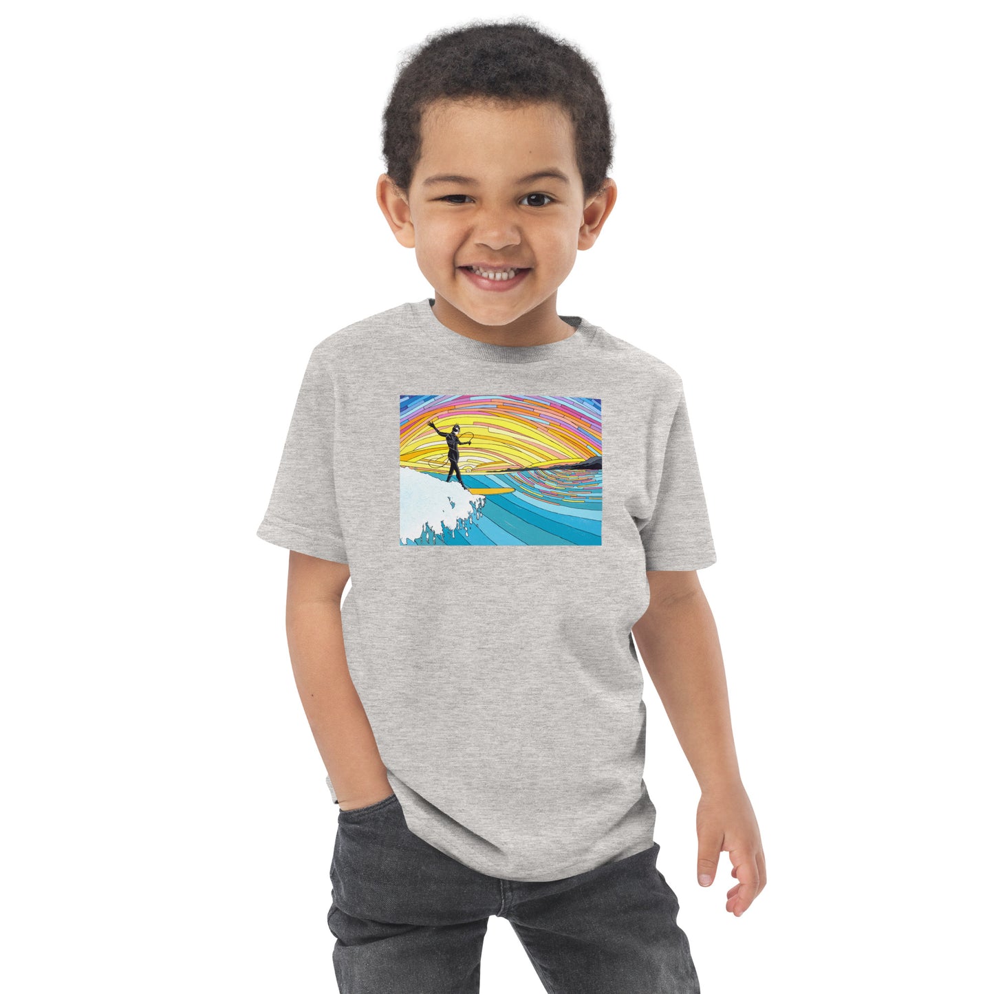 Meowie Wowie Toddler jersey t-shirt