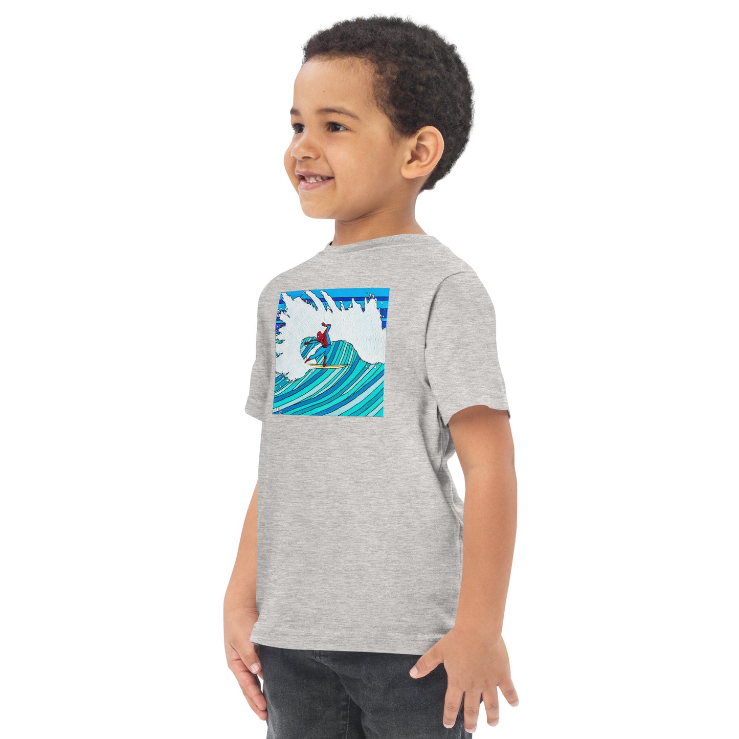 Spidey Style - Toddler jersey t-shirt