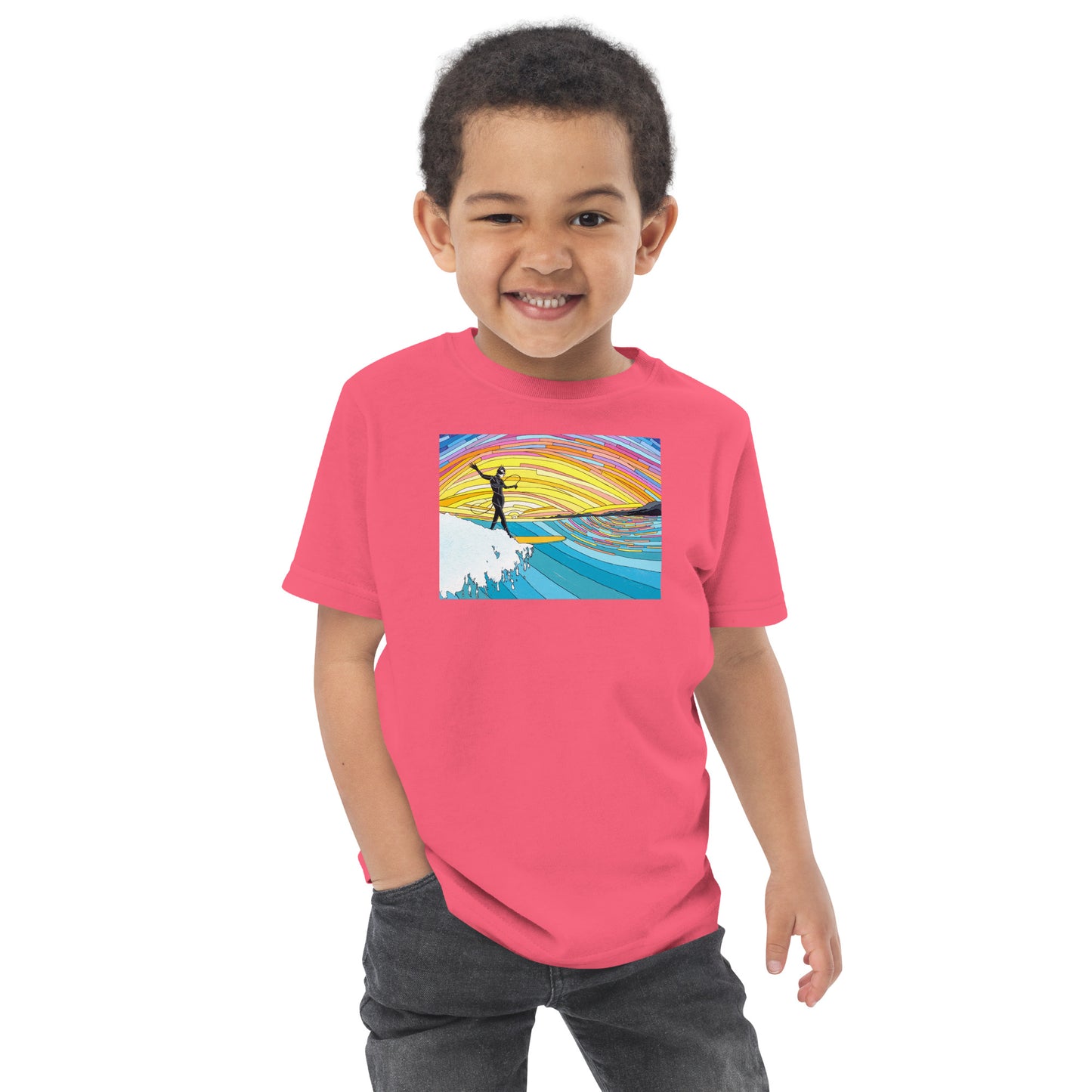 Meowie Wowie Toddler jersey t-shirt