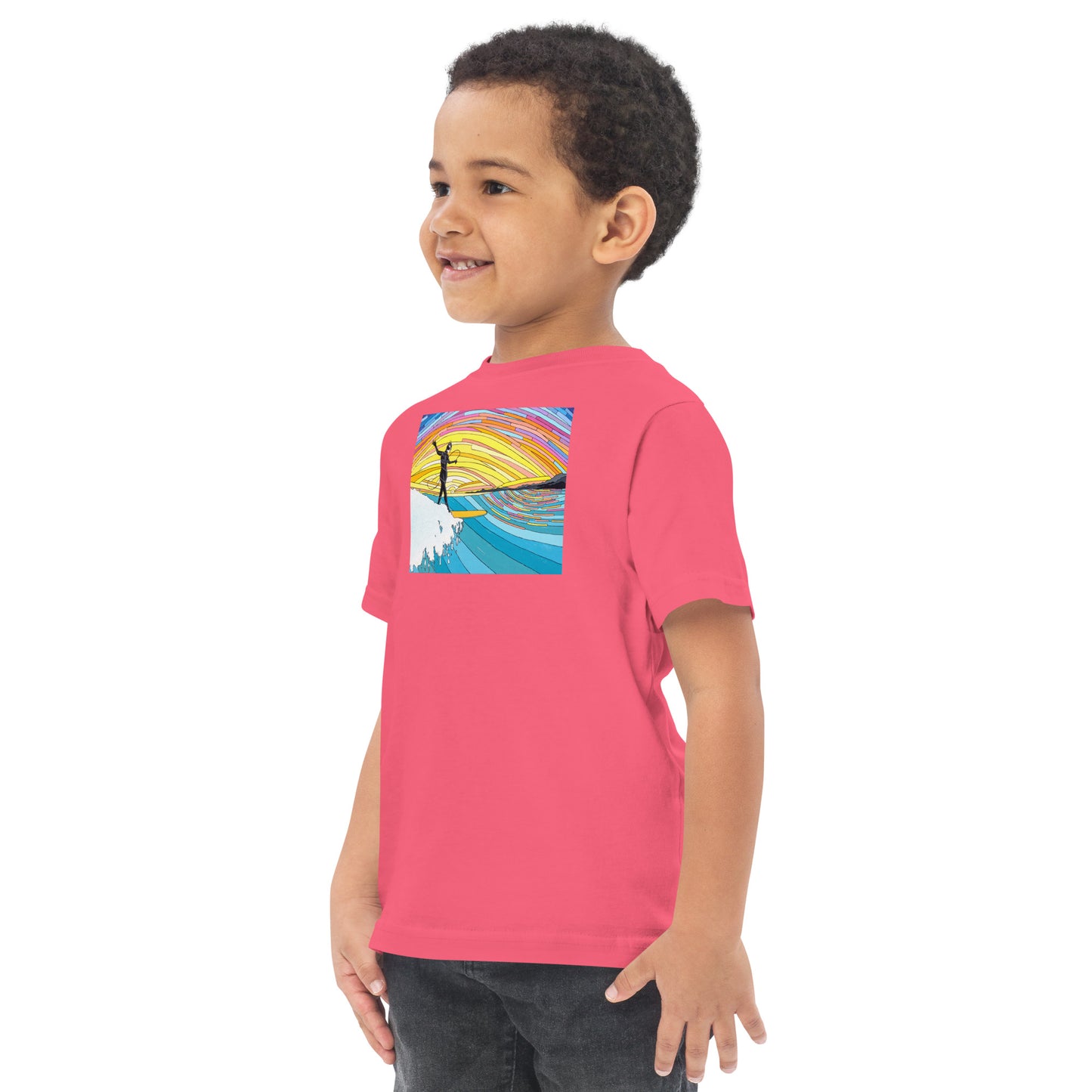 Meowie Wowie Toddler jersey t-shirt