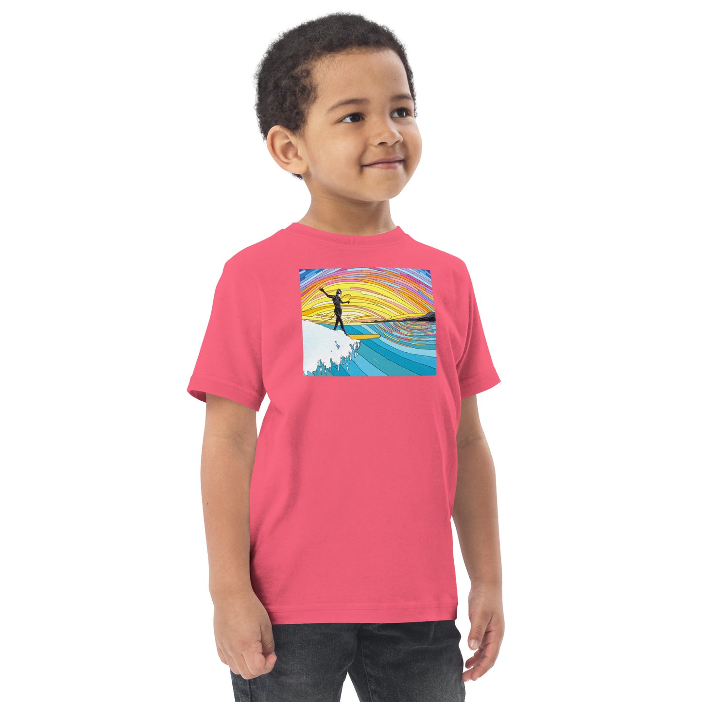 Meowie Wowie Toddler jersey t-shirt