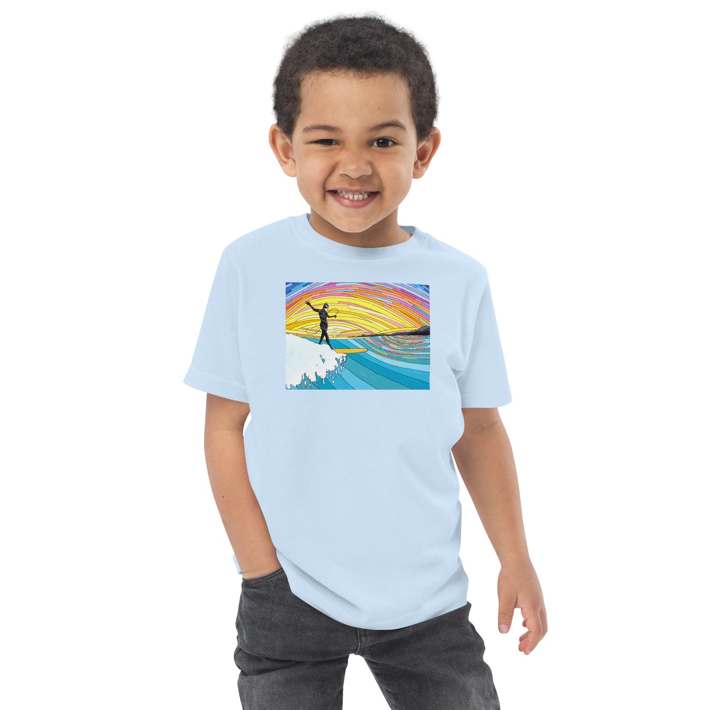 Meowie Wowie Toddler jersey t-shirt