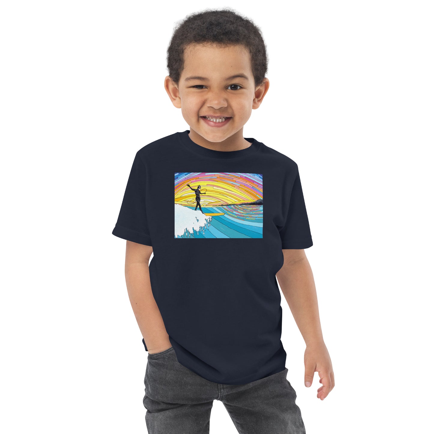Meowie Wowie Toddler jersey t-shirt