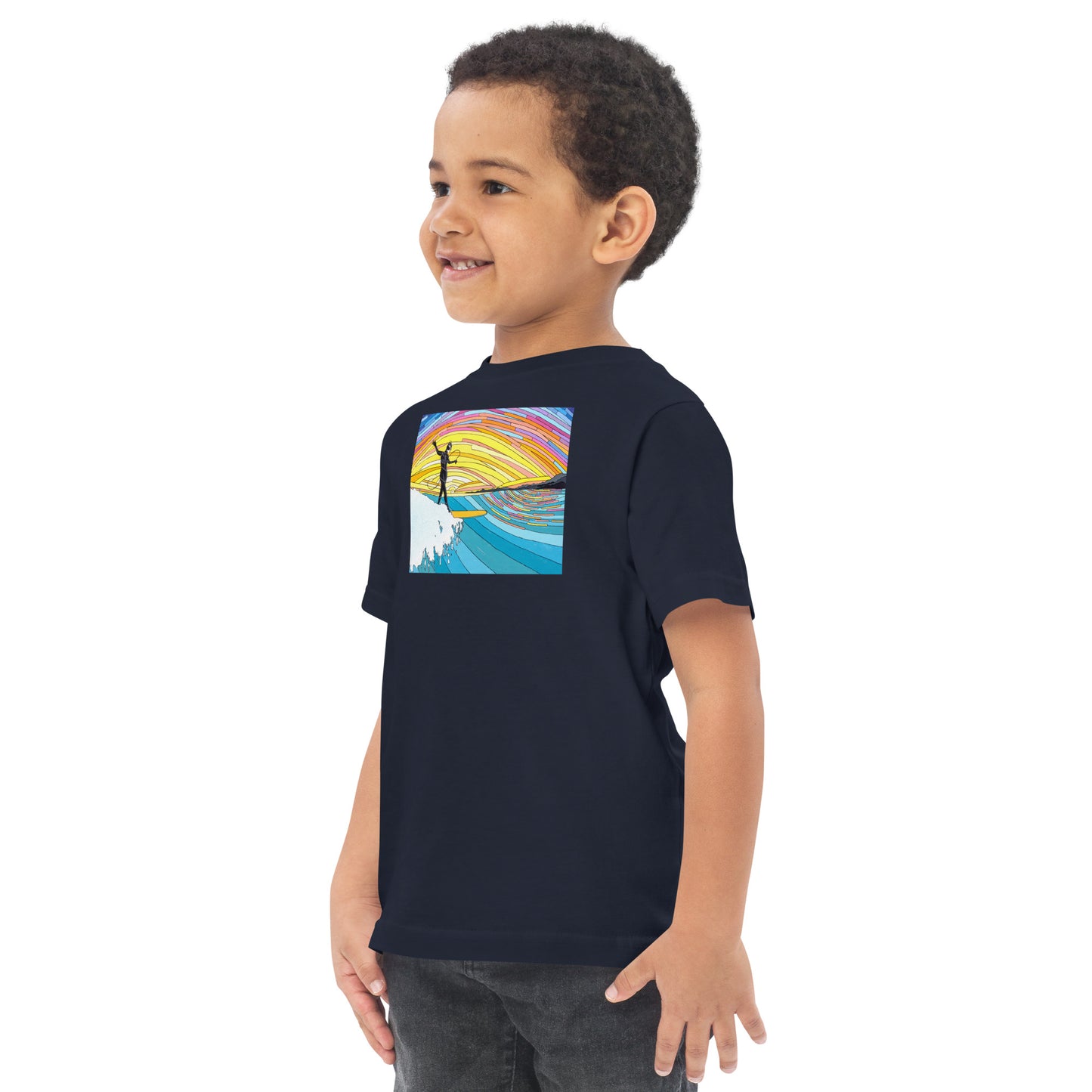 Meowie Wowie Toddler jersey t-shirt