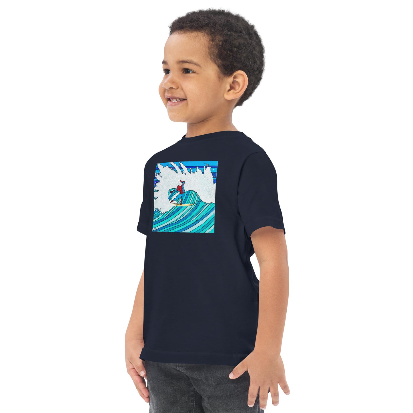 Spidey Style - Toddler jersey t-shirt