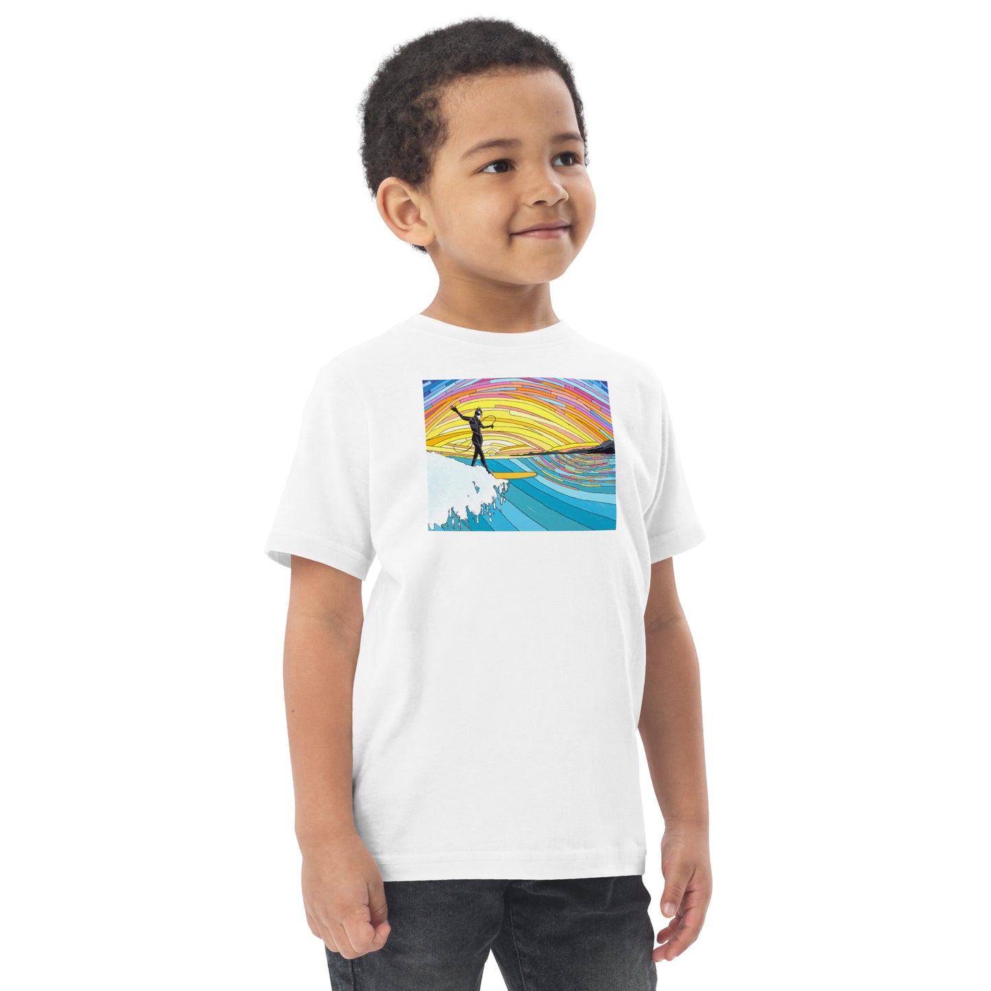 Meowie Wowie Toddler jersey t-shirt
