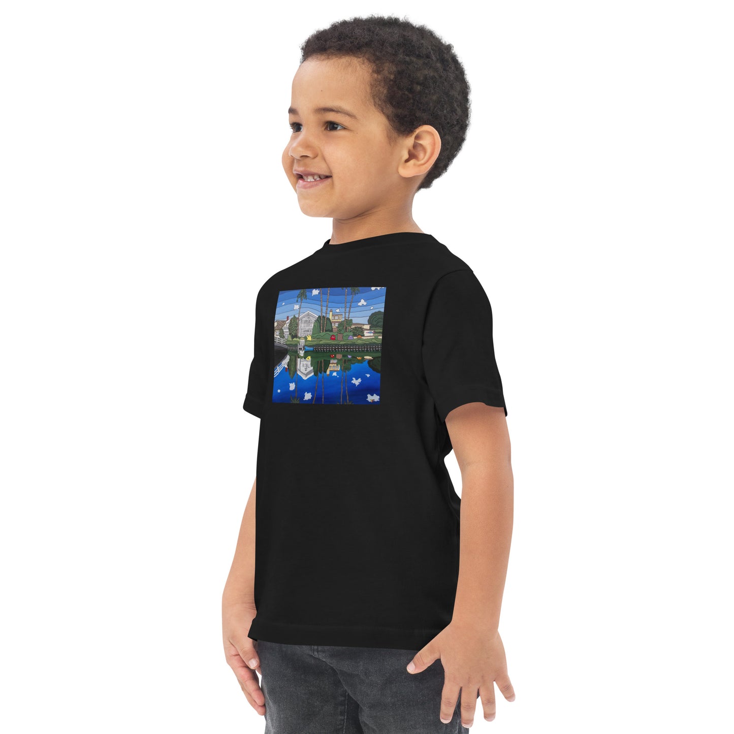 Venice Canals 2 - Toddler jersey t-shirt