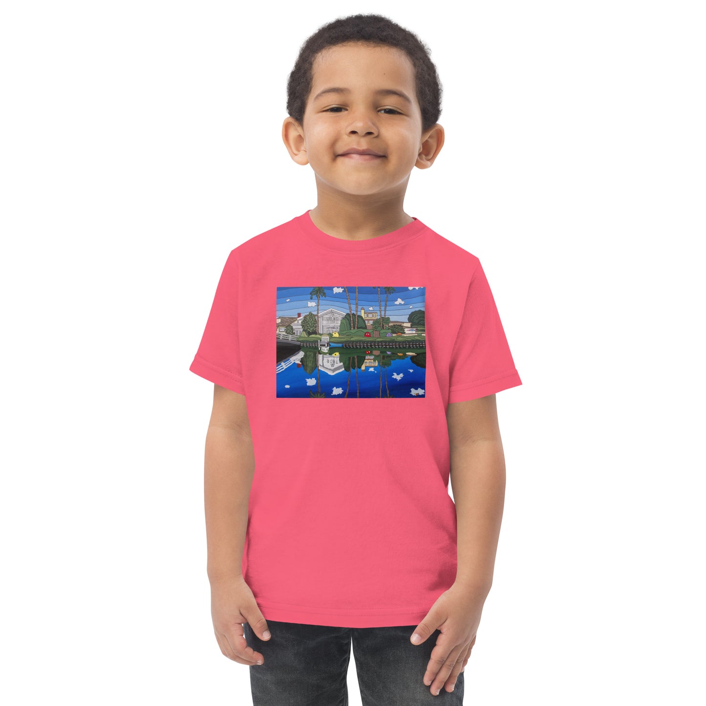 Venice Canals 2 - Toddler jersey t-shirt