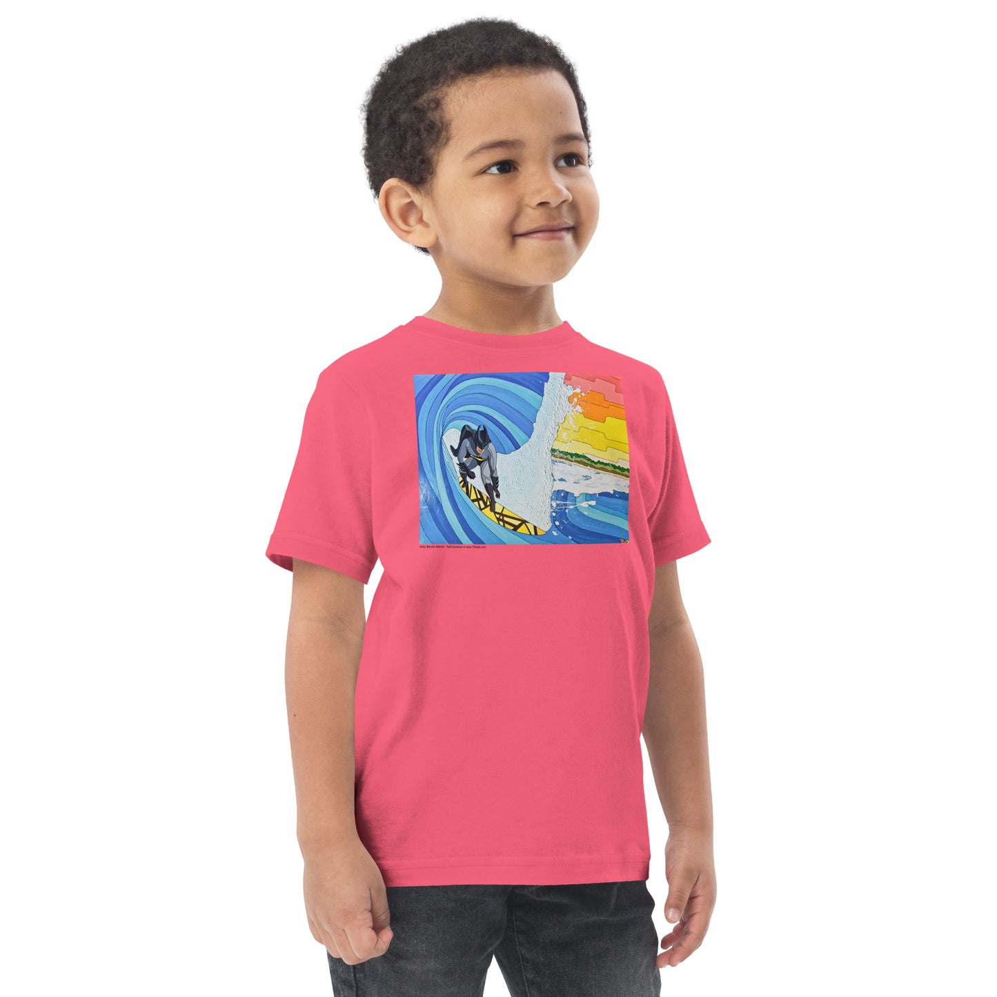 Holy Barrels Batman - Toddler jersey t-shirt