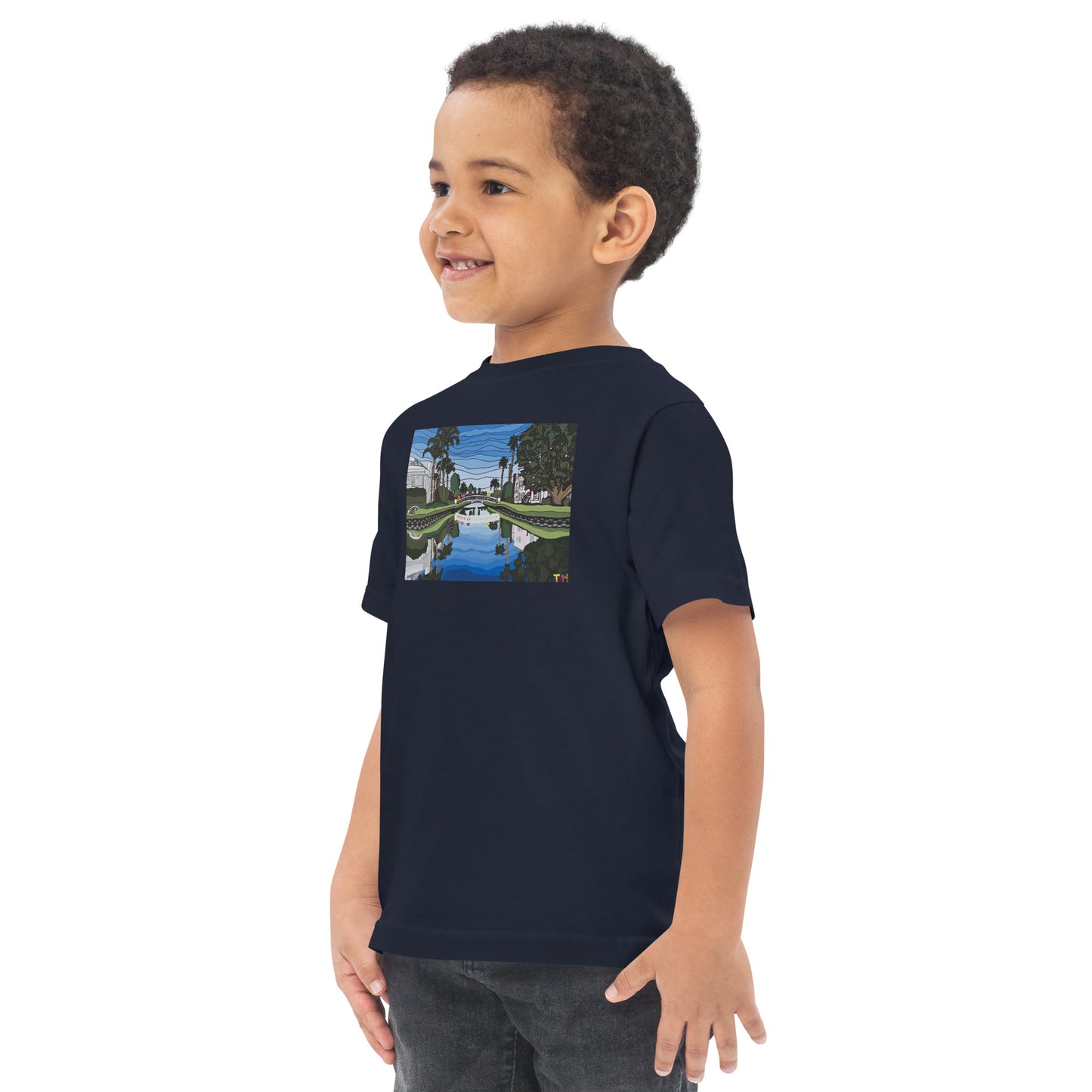 Venice Canals 1 - Toddler jersey t-shirt