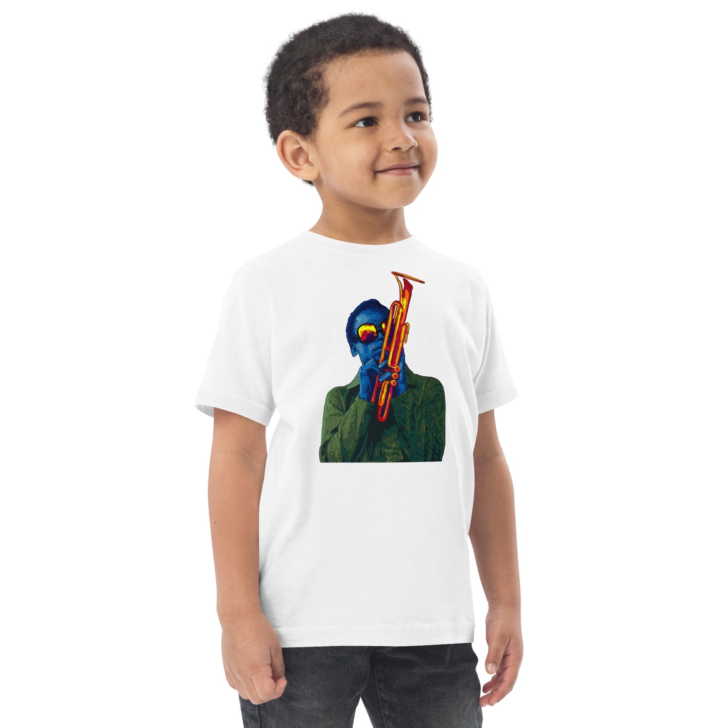 Blue in Green - Toddler jersey t-shirt